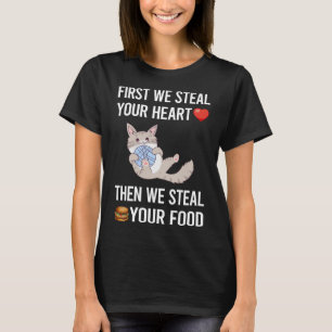 Camiseta Rouba Seu Coração Maine Coon Cat 19