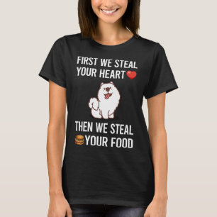 Camiseta Rouba Seu Coração Samoyed 09
