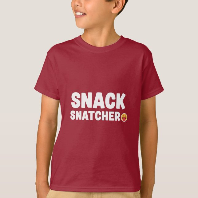 CAMISETA ROUBADOR DE LANCHES (Frente)