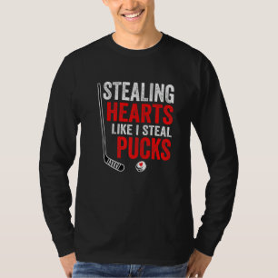 Camiseta Roubando Coração Como Eu Roubo Pucks Dia dos Namor
