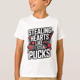 Camiseta Roubando Corações Como Eu Roubo Disco no Dia dos N