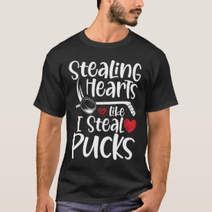 Camiseta Roubando Corações Como Se Roubasse Pucks - Lover D
