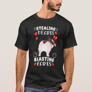 Camiseta Roubando Corações E Farinhas Explosivas Cão-Grande