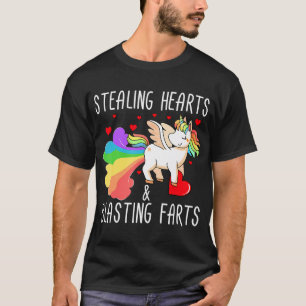 Camiseta Roubando Corações E Farinhas Explosivas Namorados 