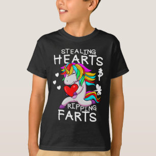 Camiseta Roubando Corações E Rasgando Pum Pum Funny Valenti