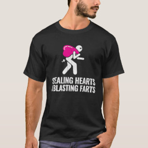 Camiseta Roubando Corações E Soltando Pum Romance