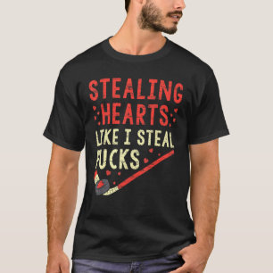 Camiseta Roubar Coração Como Se Roubasse O Valentin De Hóqu