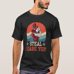 Camiseta Roube Eu Desafio Você Divertido Apanhador Vintage