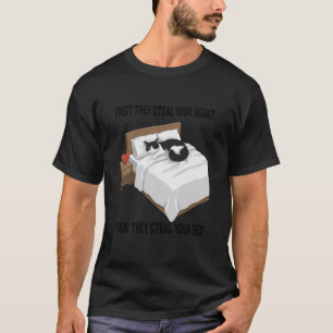 Camiseta Roube Seu Coração Roube Sua Cama Proprietários de 