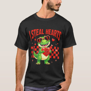 Camiseta Roubo Corações 67 Dia dos Namorados 67 Meme 6 7 T-