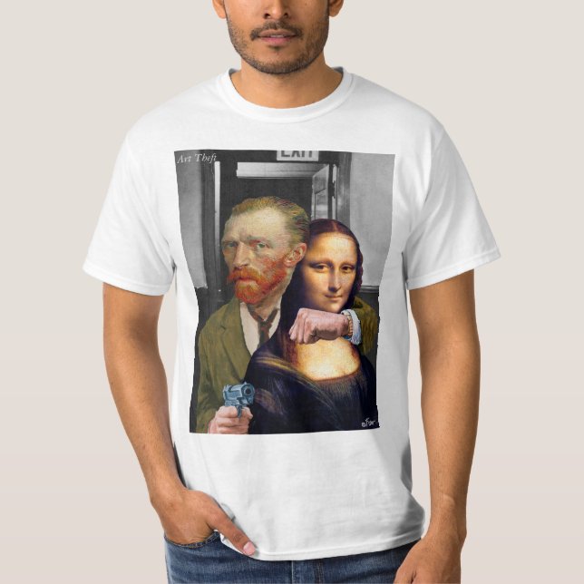 Camiseta Roubo da arte (Frente)