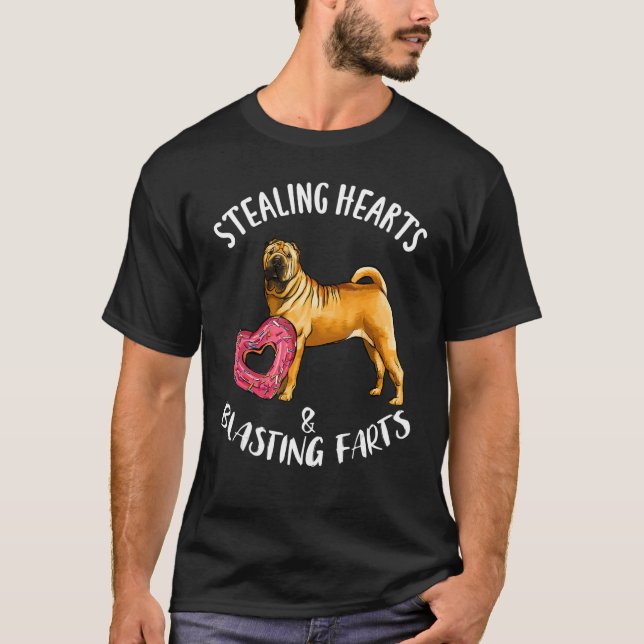 Camiseta Roubo De Corações Explosivos Farrapos Chineses Sha (Frente)