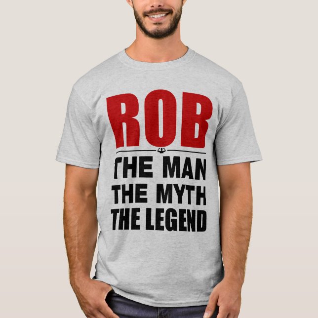 Camiseta Roubo o homem o mito a legenda (Frente)