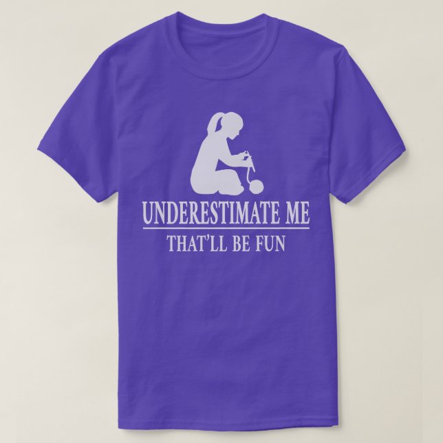 Camiseta Roubo Subestima-Me, Senhoras Empoderamento3520 (Frente do Design)