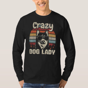 Camiseta Rouco Cachorro Louco Lady Vintage Dia de as mães R