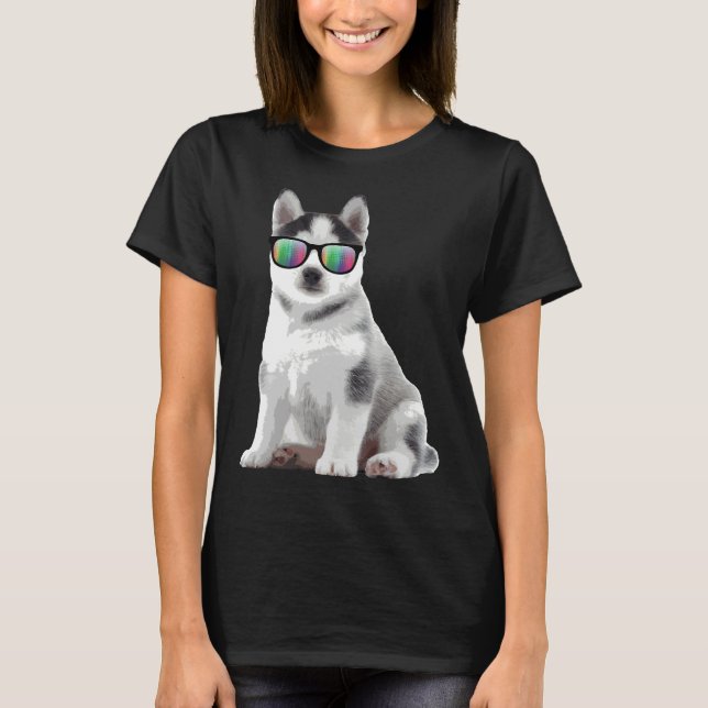 Camiseta Rouco Cachorros-do-sol Cães (Frente)