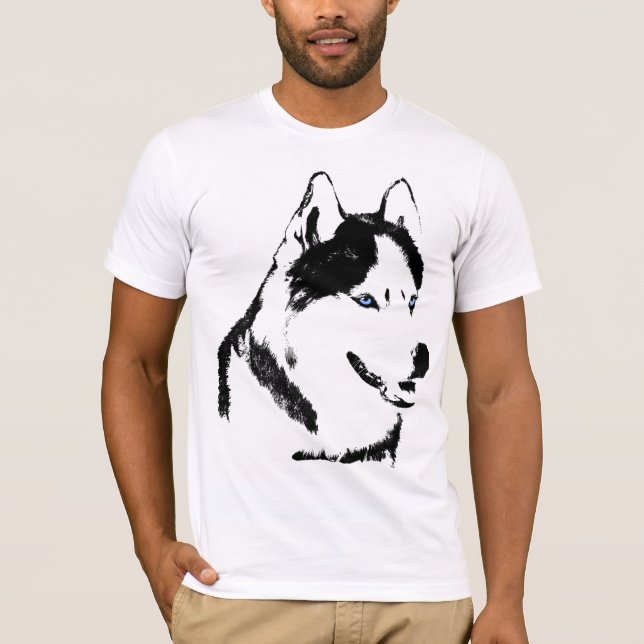 Camiseta Rouco Camiseta Rouco Wolf Art Camisetas R (Frente)