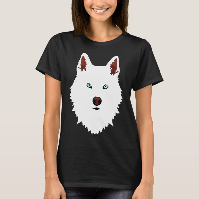 Camiseta Rouco Cão Branco de Neve (Frente)