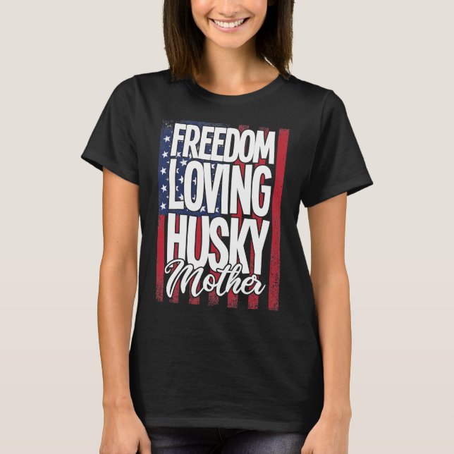 Camiseta Rouco Cão Liberdade Amando Mãe Rouco (Frente)