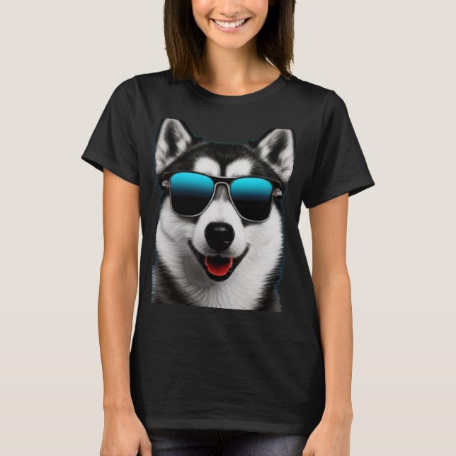 Camiseta Rouco com óculos de sol (Frente)