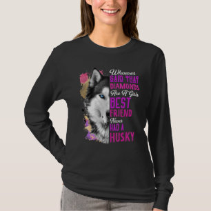 Camiseta Rouco É A Menina Mais Amiga Cachorro Mãe Irmã