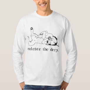 Camiseta Rouco Engraçado Derpy Dog Rouco Mãe Rouco Lover