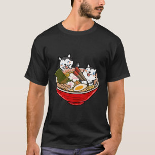 Camiseta Rouco Japonês Ramen Kawaii Engraçado Gift