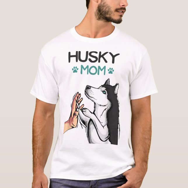 Camiseta Rouco Mãe Cachorro Meninas Meninas (Frente)