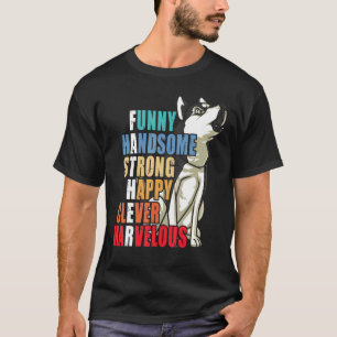 Camiseta Rouco Pai rouco com um Pai forte e bonito
