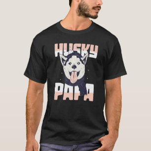 Camiseta Rouco Papá Proprietário de Cachorro Cachorro Cacho