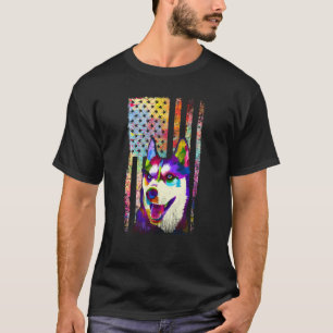 Camiseta Rouco Patriótico - Bandeira Americana - Trô Pop