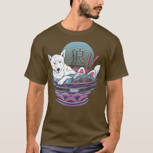 Camiseta Rouco Ramen Nodles Design Japonês Com Kanji