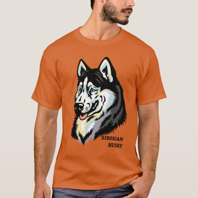 Camiseta rouco siberian (Frente)