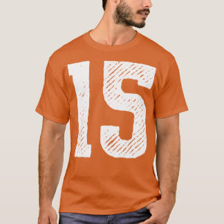 Camiseta Rough Number 15 1