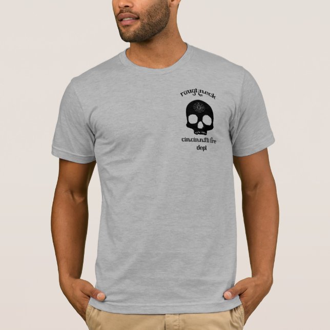 Camiseta Roughneck com o IAFF invertido (Frente)