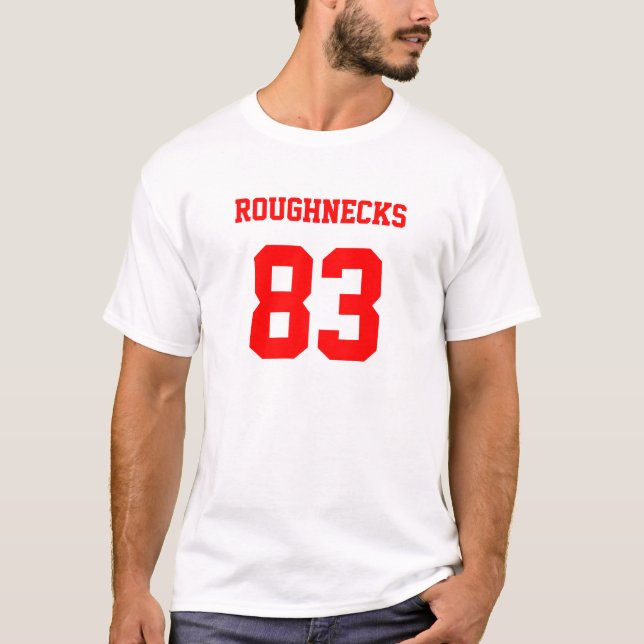 Camiseta Roughnecks, 83 campeões (Frente)