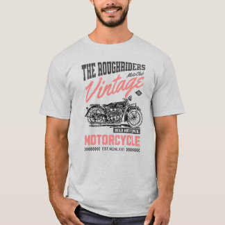 Camiseta Roughriders Motorcycle Club T-Shirt