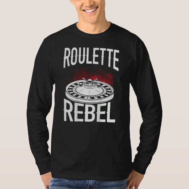 Camiseta Roulette Rebel Backprint Casino (Frente)