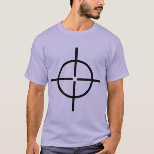 Camiseta Round Crosshairs