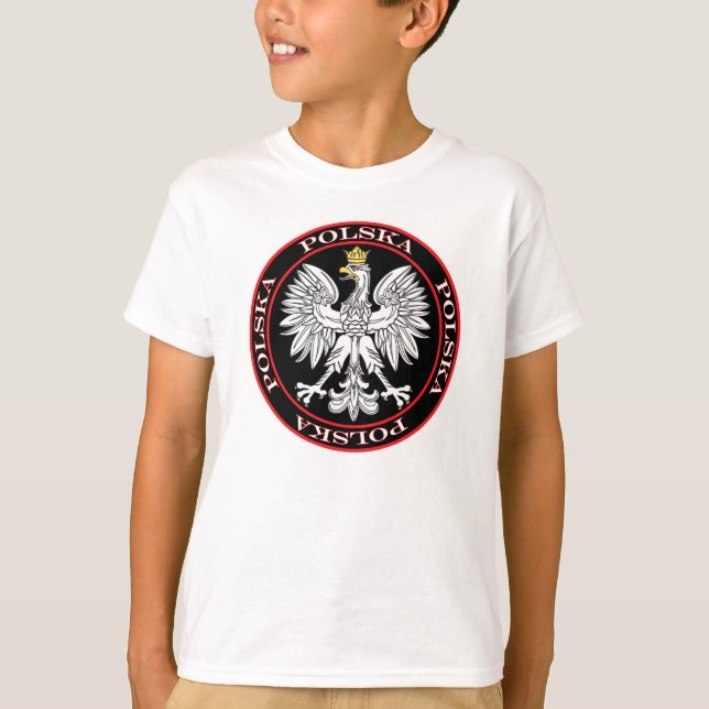 Camiseta Round Polska Eagle (Frente)