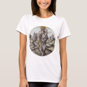 Camiseta Roundel com o Santo John The Baptist