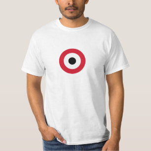 Camiseta Roundel da Força Aérea do Egito