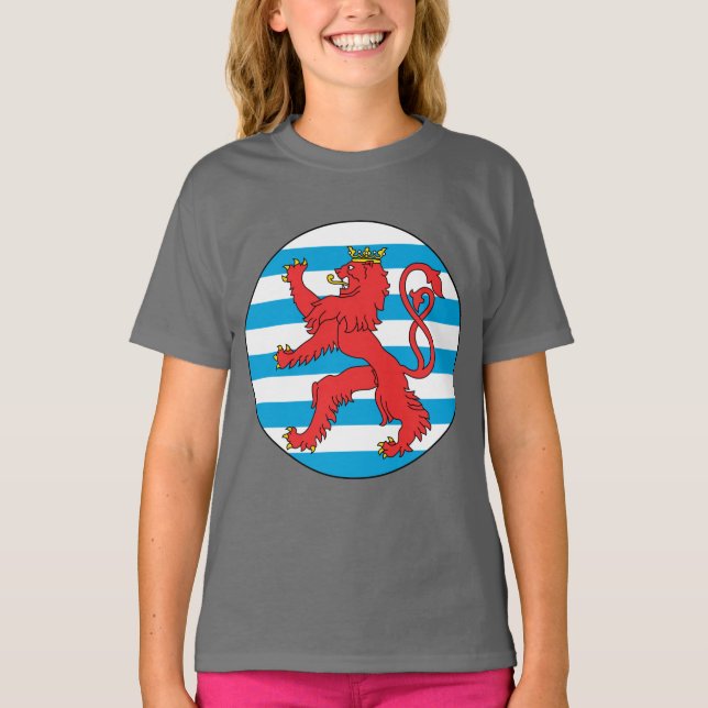 Camiseta Roundel Luxembourg, Luxemburgo (Frente)