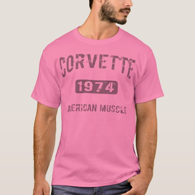 Camiseta Roupa 1974 de Corveta (Frente)