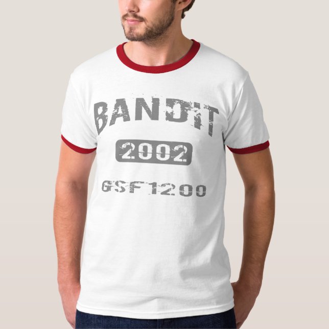 Camiseta Roupa 2002 do bandido GSF1200 (Frente)