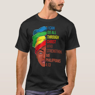 Camiseta Roupa Afro-Americano Jesus Negro Cristão Wom