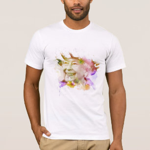 Camiseta Roupa americano básico T-Shirt