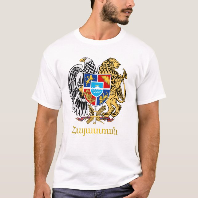 Camiseta Roupa Armênia COA 2 (Frente)