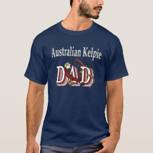 Camiseta Roupa australiano do pai do Kelpie