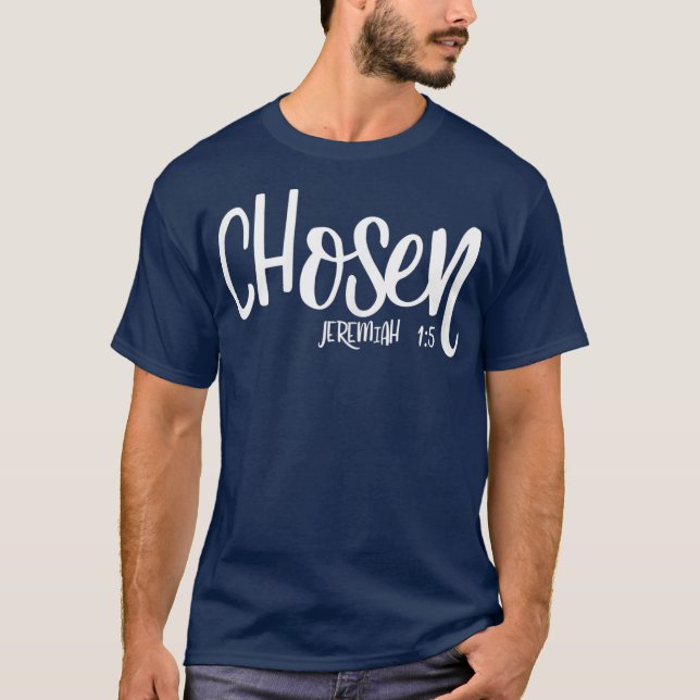 Camiseta Roupa baseado em Fé e crente cristão de tamanho (Frente)